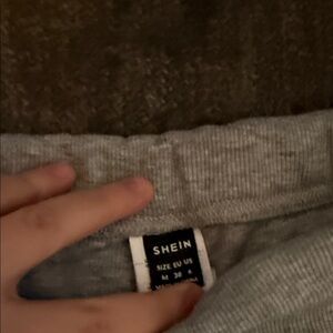 SHEIN Light Gray Lounge Pants